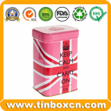 Rectangular Tea Box for Food Tin Container_ Tea Tin Box 